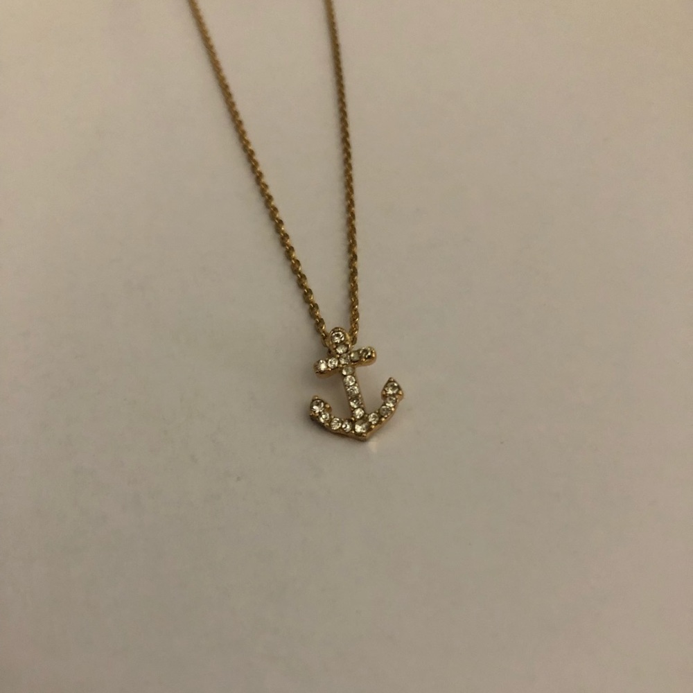 Charming Charlie Anchor Pendant Necklace